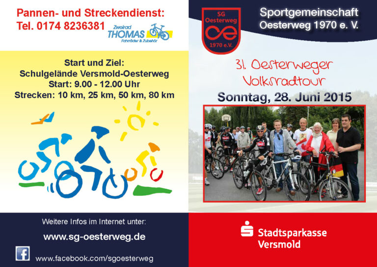 Volksradfahren 2015 – der Flyer